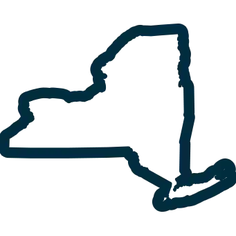 outline of new york state